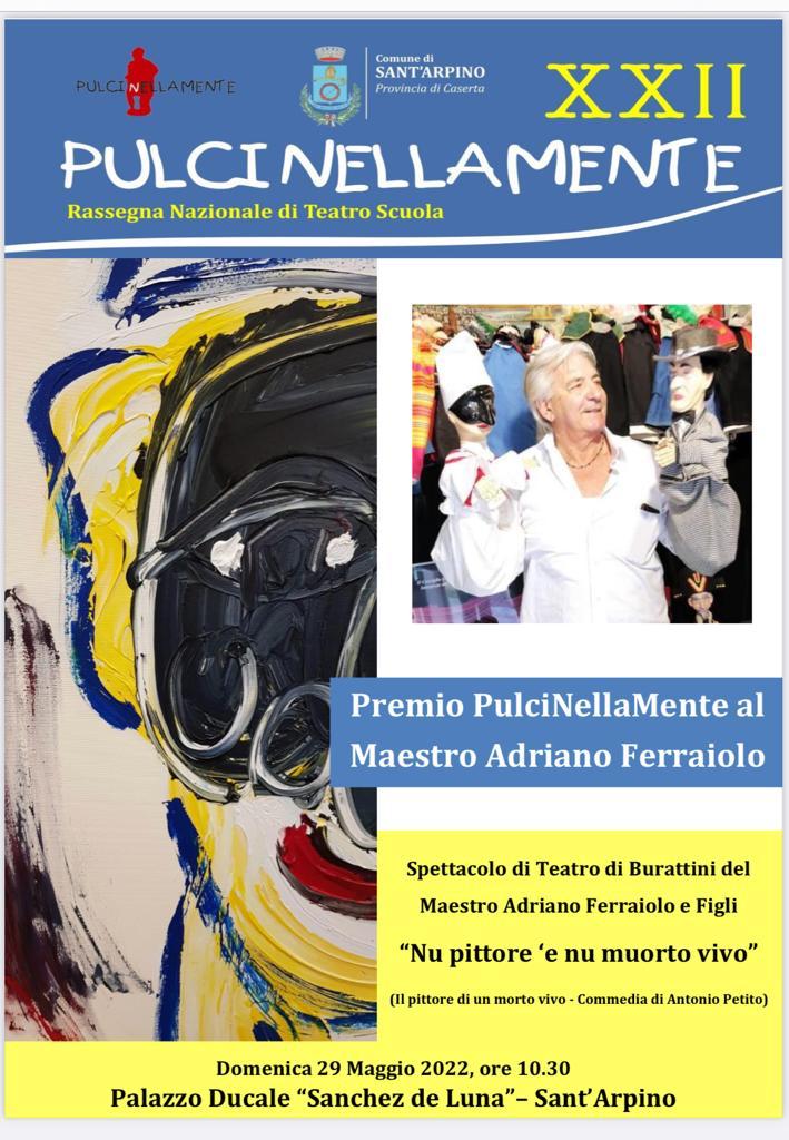 Spettacolo di Teatro di Burattini del Maestro Adriano Ferraiolo e Figli “Nu pittore ‘e nu muorto vivo”